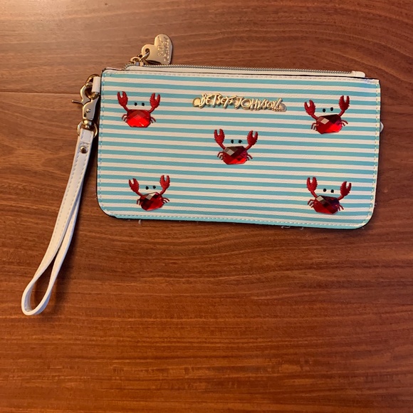 Betsey Johnson Handbags - Betsey Johnson Crab Wristlet